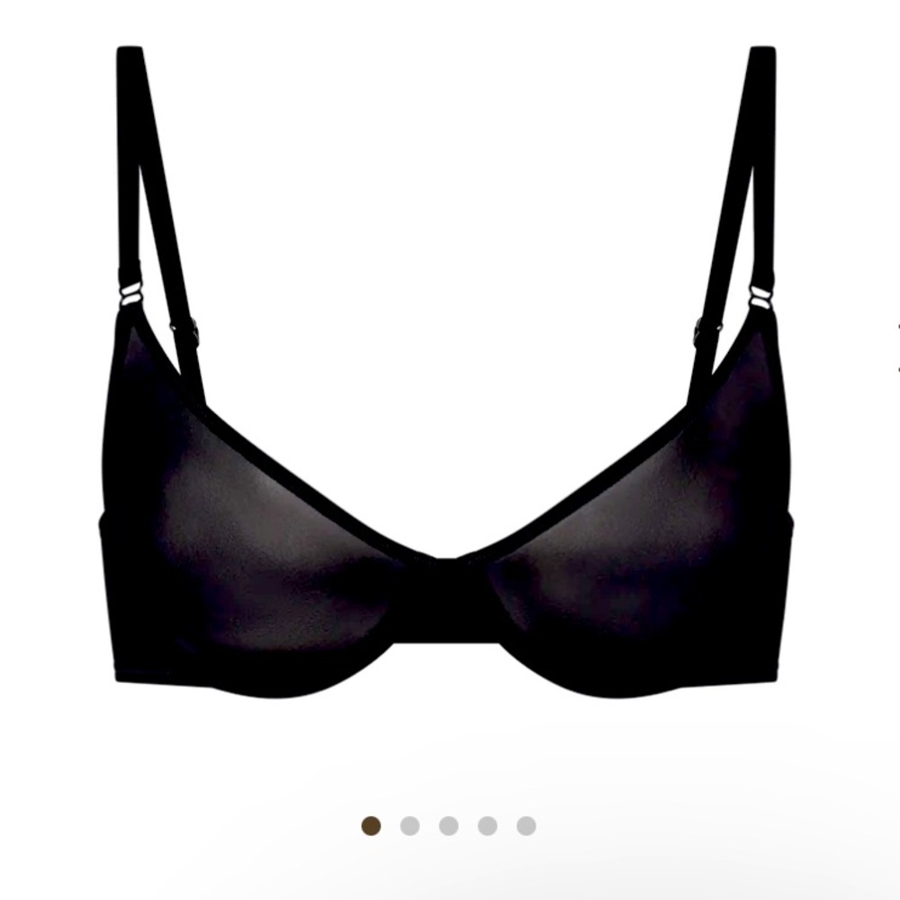 SKIMS-  SHEER UNDERWIRE SCOOP BRA